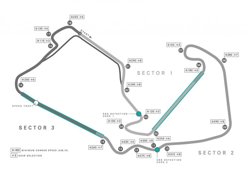 Silverstone Circuit circuit map
